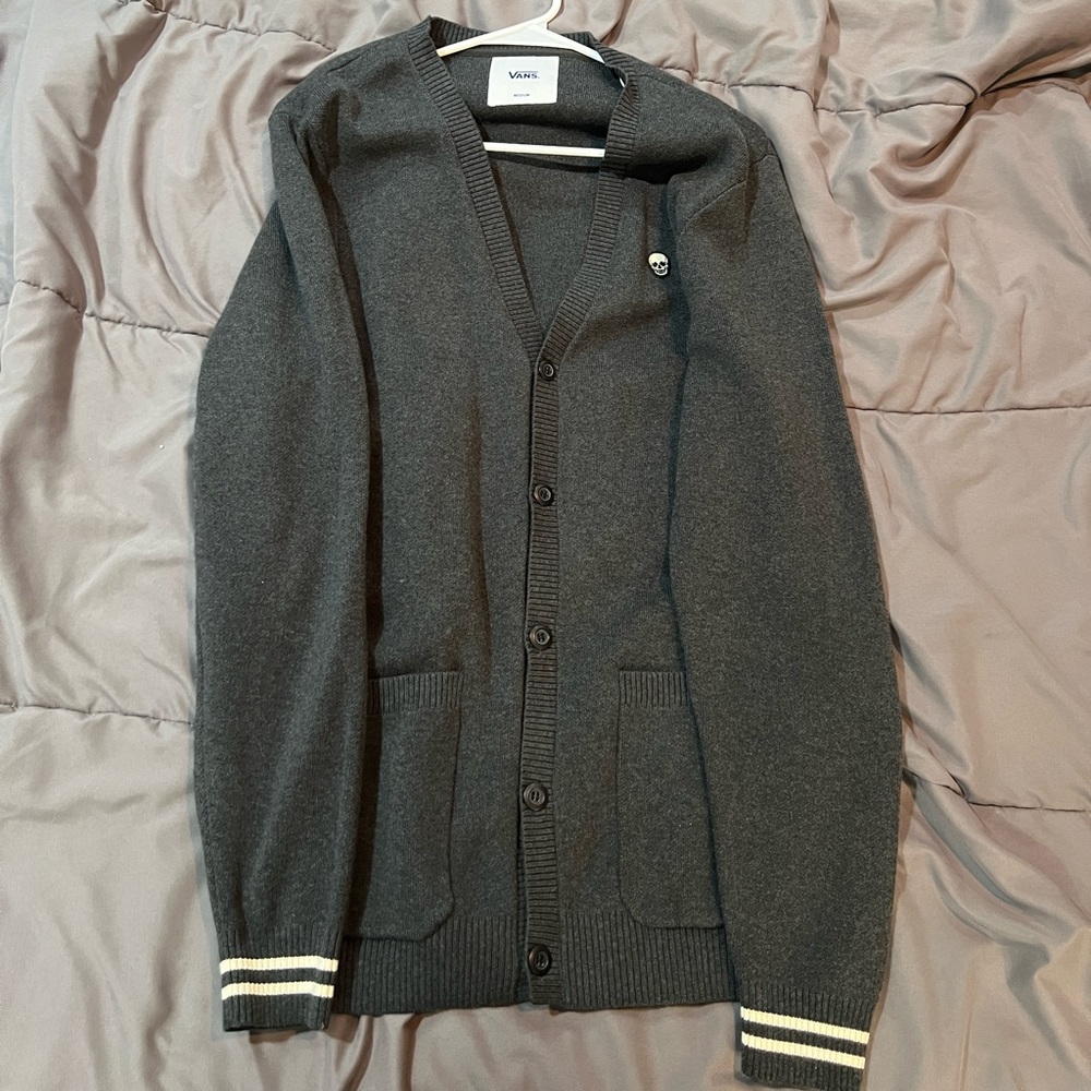 MENS VANS ANAHEIM FACTORY SKULL CARDIGAN